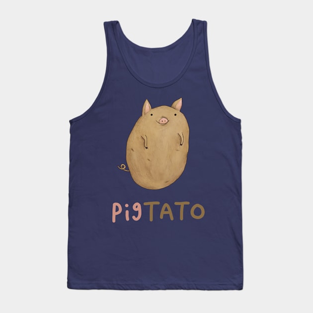 Pigtato Tank Top by Sophie Corrigan